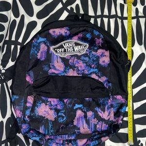 Vans Black and Purple Backpack